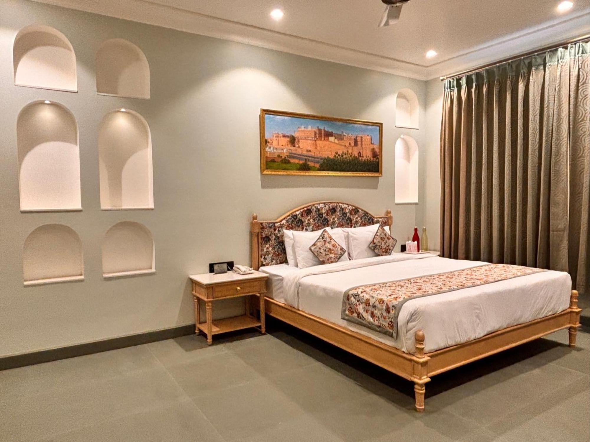 Ratnawali - A Vegetarian Heritage Hotel ชัยปุระ ภายนอก รูปภาพ